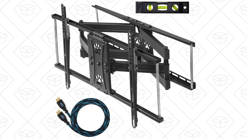 Cheetah Mounts APDAM2B Articulating Dual Arm TV Wall Mount, $35 with code XPGXFOL7